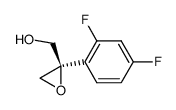 (S)-(2-(2,4-difluorophenyl)oxiran-2-yl)methanol Structure