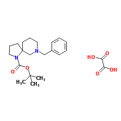 7-苄基-1,7-二氮杂螺[4.5]癸烷-1-羧酸叔丁酯草酸盐图片