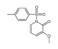 3-methoxy-1-(4-methylphenyl)sulfonylpyridin-2-one Structure