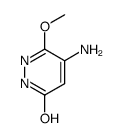 3(2H)-Pyridazinone,5-amino-6-methoxy-(8CI,9CI)结构式