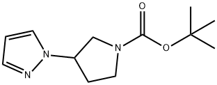 1-(1-BOC-吡咯烷-3-基)-1H-吡唑图片