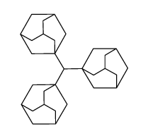tri(1-adamantyl)methane Structure