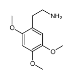 2-(2,4,5-trimethoxyphenyl)ethanamine结构式