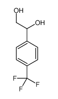 1-[4-(trifluoromethyl)phenyl]ethane-1,2-diol Structure