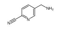 5-(AMINOMETHYL)PICOLINONITRILE Structure