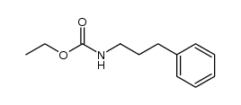 ethyl N-(3-phenylpropyl)carbamate结构式