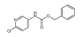 5-benzyloxycarbonylamino-2-chloropyridine结构式