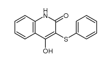 4-hydroxy-3-phenylsulfanyl-1H-quinolin-2-one Structure