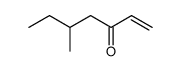 3-oxo-5-methyl-1-heptene结构式