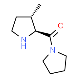 Pyrrolidine, 1-[(3-methyl-2-pyrrolidinyl)carbonyl]-, (2S-trans)- (9CI) picture