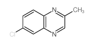 6-chloro-2-methyl-quinoxaline Structure