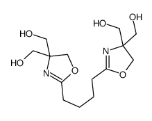 2,2'-(butane-1,4-diyl)bis-2-oxazoline-4,4-dimethanol结构式