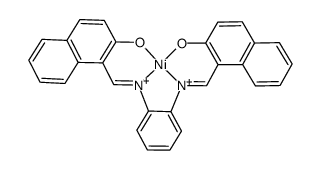 [[1,1'-[1,2-phenylenebis(nitrilomethylidyne)]bis[2-naphtholato]](2-)-N,N',O,O']nickel结构式