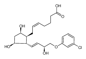 Cloprostenol structure