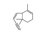 2-Propenenitrile,3-[(1S)-2,6,6-trimethyl-2-cyclohexen-1-yl]-(9CI) structure