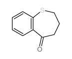 3,4-二氢苯并[b]噻吩-5(2H)-酮结构式