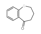 2,3,4,5-TETRAHYDRO-1-BENZOTHIEPIN-5-ONE Structure