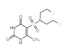 5-Pyrimidinesulfonamide,N,N-bis(2-chloroethyl)-1,2,3,4-tetrahydro-6-methyl-2,4-dioxo- picture