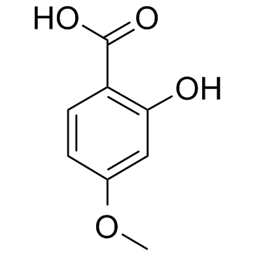 4-Methoxysalicylic acid structure