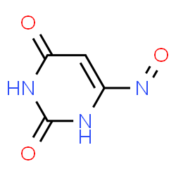 2,4(1H,3H)-Pyrimidinedione, 6-nitroso- (9CI)结构式