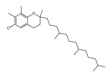 γ-chromanoxyl radical结构式