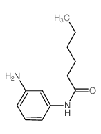 N-(3-Aminophenyl)hexanamide Structure