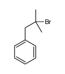 (2-bromo-2-methylpropyl)benzene Structure