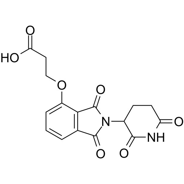 Thalidomide-O-C2-acid Structure