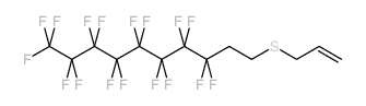 2-(PERFLUOROOCTYL)ETHYL ALLYL SULFIDE Structure
