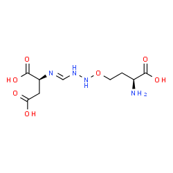 N-[[[(S)-3-Amino-3-carboxypropoxy]amino](imino)methyl]-L-aspartic acid picture