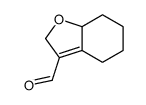 3-Benzofurancarboxaldehyde, 2,4,5,6,7,7a-hexahydro- (9CI) Structure