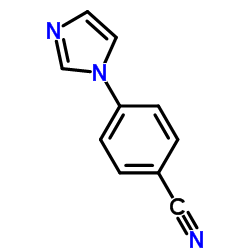 4-(1H-imidazol-1-yl)benzonitrile Structure