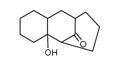 2-HYDROXY-TRICYCLO[7.3.1.0(2,7)]TRIDECAN-13-ONE结构式