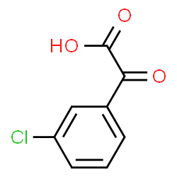 2-(3-Chlorophenyl)-2-oxoacetic acid Structure