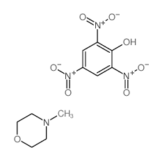 4-methylmorpholine; 2,4,6-trinitrophenol Structure