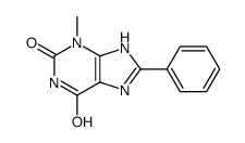3-methyl-8-phenyl-7H-purine-2,6-dione Structure