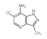 1H-Pyrazolo[4,3-d]pyrimidin-7-amine,3-methyl-, 6-oxide Structure