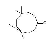 4,4,7,7-tetramethylcyclononan-1-one Structure