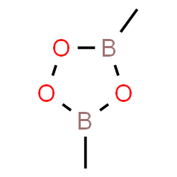 1,2,4,3,5-Trioxadiborolane, 3,5-dimethyl- Structure