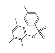 2,3,5-Trimethyl-(4-methylphenylsulfonyloxy)benzene结构式