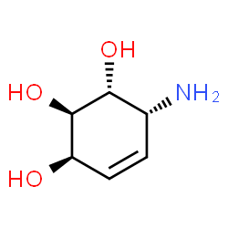 4-Cyclohexene-1,2,3-triol, 6-amino-, (1R,2R,3R,6R)- (9CI) picture