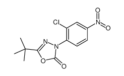 3-(2-chloro-4-nitrophenyl)-5-(1,1-dimethylethyl)-1,3,4-oxadiazol-2(3H)-one picture