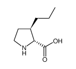 D-Proline, 3-propyl-, (3R)- (9CI) Structure
