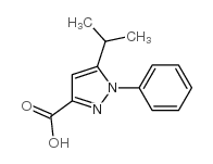 1-(PHENYL)-5-ISOPROPYL-1H-PYRAZOLE-3-CARBOXYLIC ACID picture