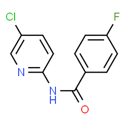 N-(5-chloropyridin-2-yl)-4-fluorobenzamide Structure