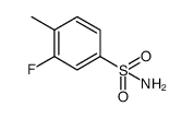 3-氟-4-甲基甲苯磺酰胺结构式