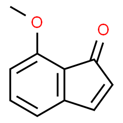 1H-Inden-1-one,7-methoxy-(9CI) structure