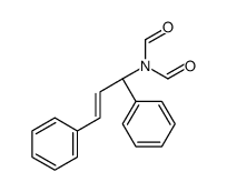N-[(1S)-1,3-diphenylprop-2-enyl]-N-formylformamide结构式