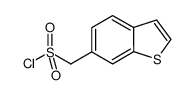 benzo[b]thiophene-6-methanesulfonyl chloride结构式