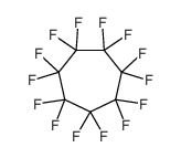 1,1,2,2,3,3,4,4,5,5,6,6,7,7-tetradecafluorocycloheptane Structure